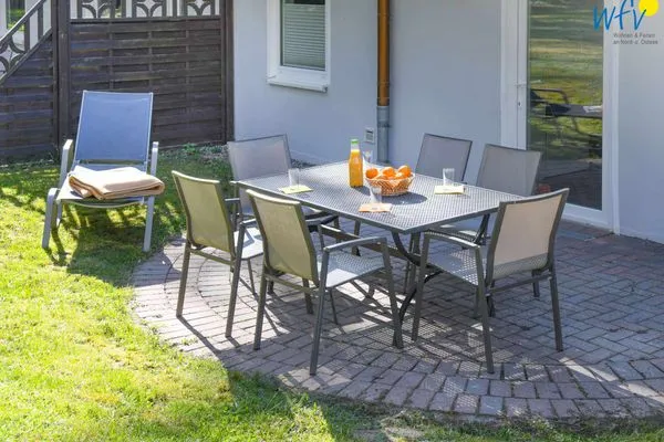 Terrasse Haus am Hövt Ferienwohnung 17