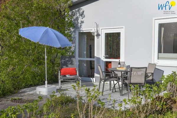 Terrasse Haus am Hövt Ferienwohnung 18