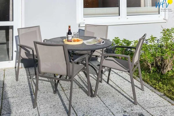 Terrasse Haus am Hövt Ferienwohnung 18