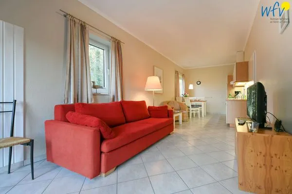 Wohnzimmer Haus am Hövt Ferienwohnung 18
