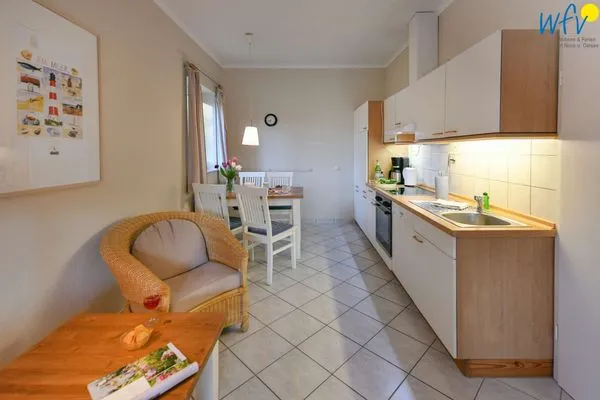 Küche / Küchenzeile Haus am Hövt Ferienwohnung 18