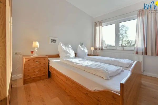 Schlafzimmer Haus am Hövt Ferienwohnung 18
