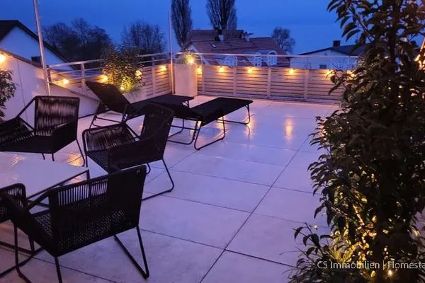Terrasse  Designerloft See