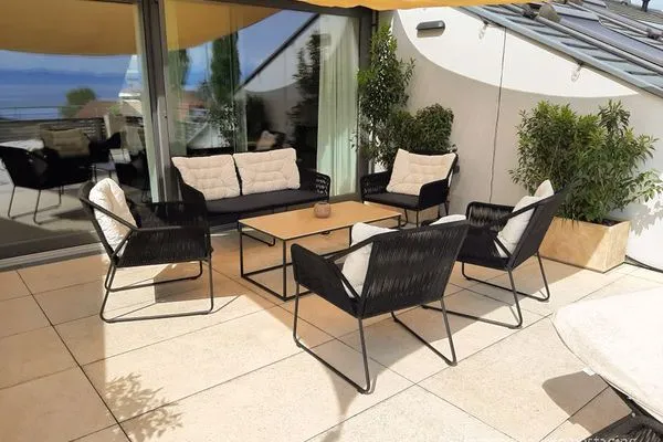 Terrasse  Designerloft See