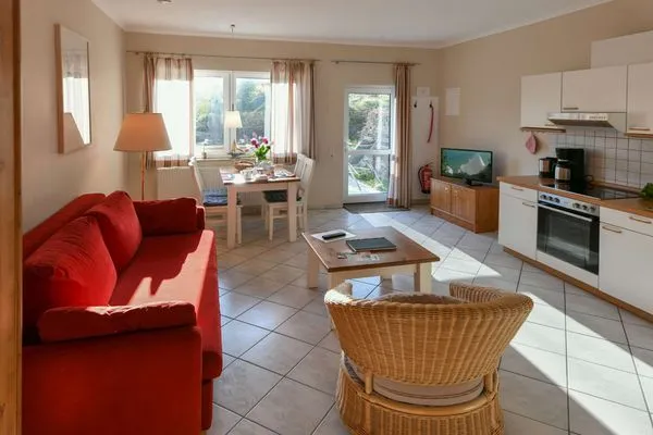 Wohnzimmer Haus am Hövt Ferienwohnung 19