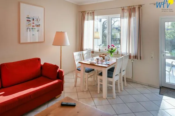 Wohnzimmer Haus am Hövt Ferienwohnung 19