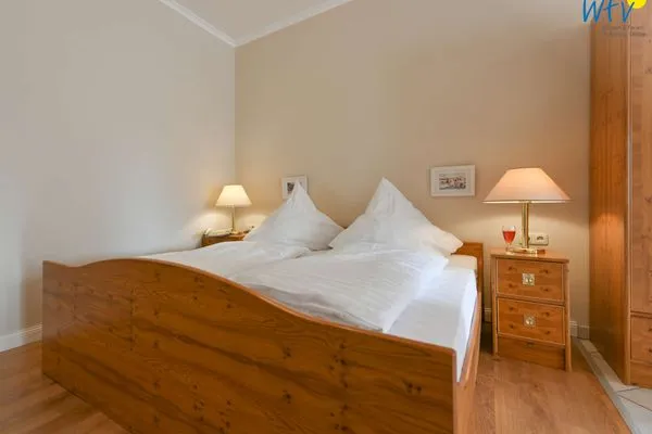 Schlafzimmer Haus am Hövt Ferienwohnung 19