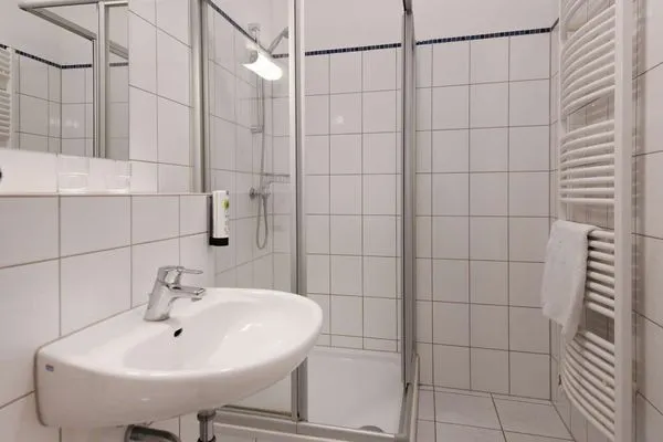 Badezimmer Haus am Hövt Ferienwohnung 19