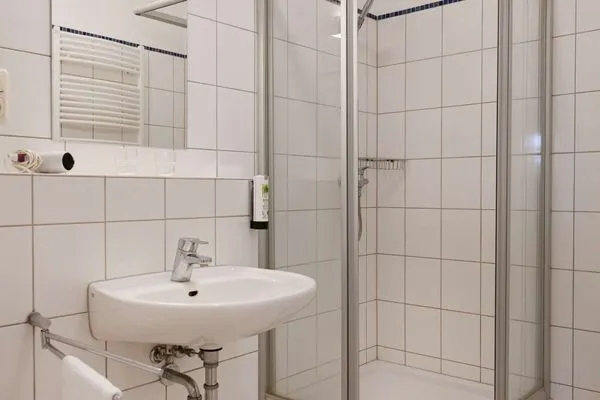 Badezimmer Haus am Hövt Ferienwohnung 19