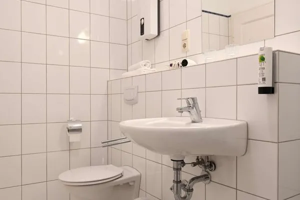 Badezimmer Haus am Hövt Ferienwohnung 19