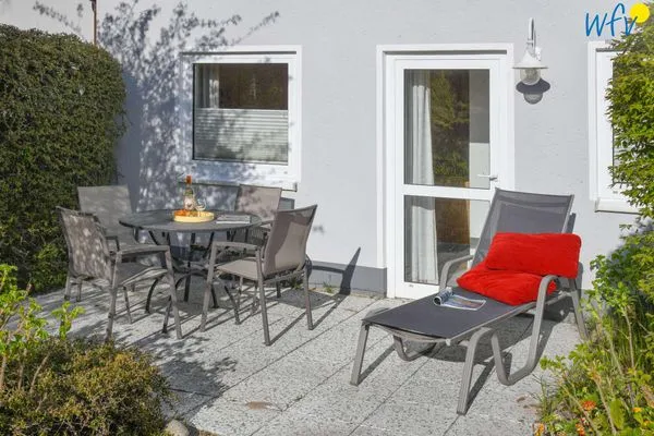 Terrasse Haus am Hövt Ferienwohnung 20