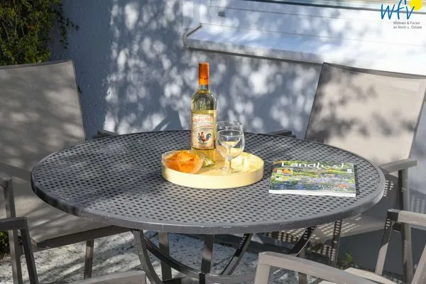 Terrasse Haus am Hövt Ferienwohnung 20