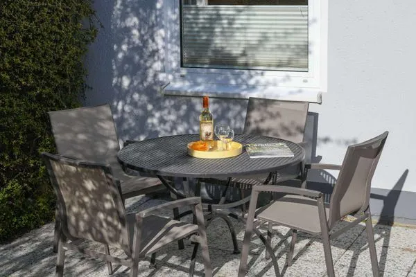 Terrasse Haus am Hövt Ferienwohnung 20