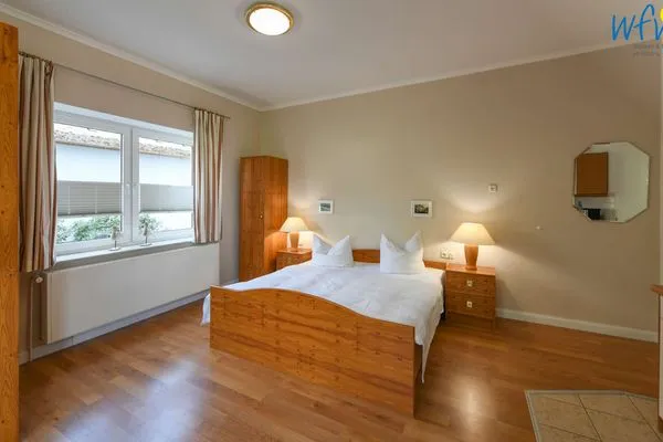 Schlafzimmer Haus am Hövt Ferienwohnung 4