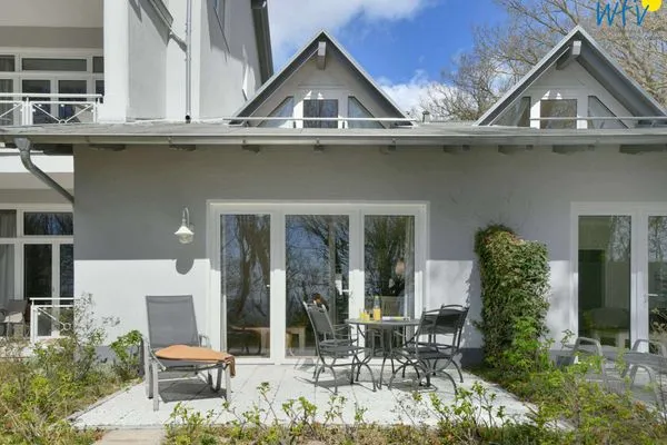 Terrasse Haus am Hövt Ferienwohnung 98