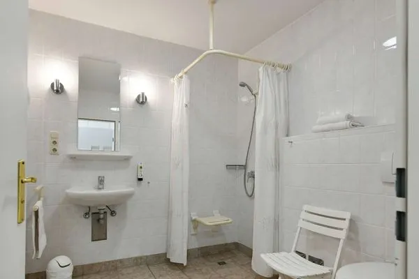 Badezimmer Haus am Hövt Ferienwohnung 98