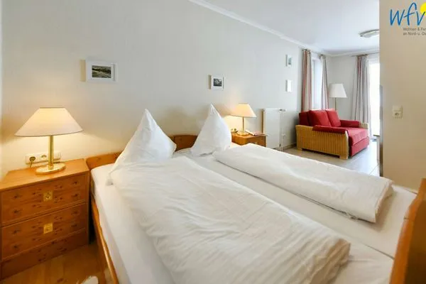 Schlafzimmer Haus am Hövt Ferienwohnung 98