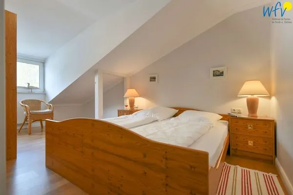 Schlafzimmer Haus am Hövt Ferienwohnung 99
