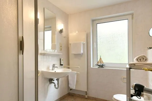 Badezimmer Haus am Hövt Ferienwohnung 99