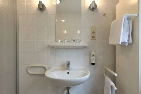 Badezimmer Haus am Hövt Ferienwohnung 99