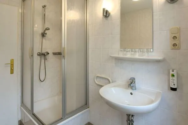 Badezimmer Haus am Hövt Ferienwohnung 99