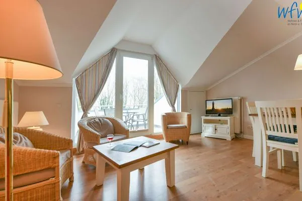 Wohnzimmer Haus am Hövt Ferienwohnung 99