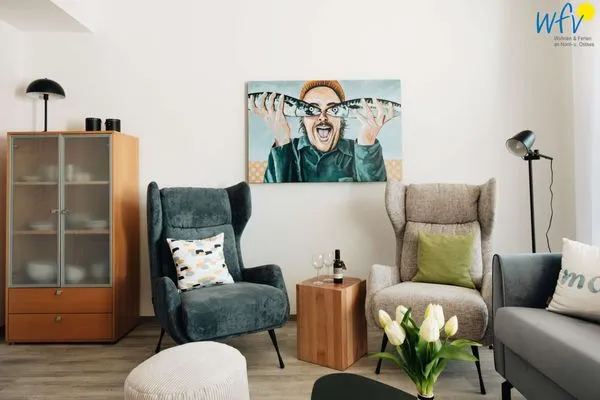 Wohnzimmer Haus Oberlin Ferienwohnung 6