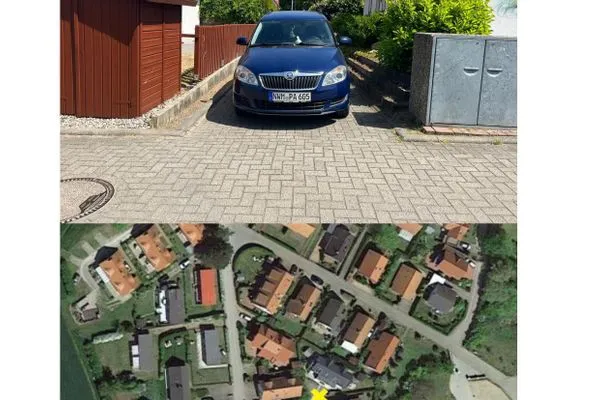 Vogelperspektive Inselhäuser Kaltenhof Inselhaus Poel 2