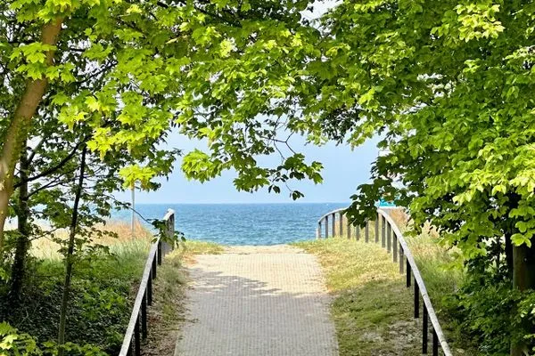 Strandaufgang Logierhaus Friedrich WE 6 - "Strandperle"