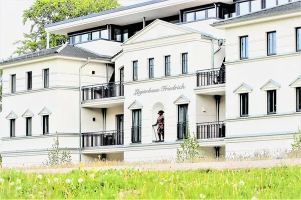 Außenansicht Logierhaus Friedrich WE 6 - "Strandperle"