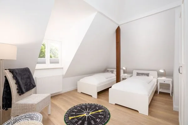 Schlafzimmer  (KUR18) Ferienwohnung Baltic Deck