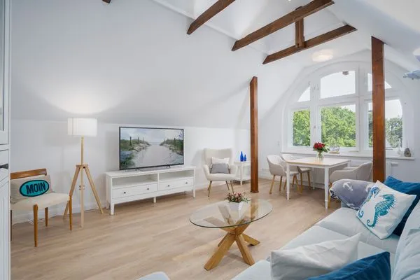 Wohnzimmer  (KUR18) Ferienwohnung Baltic Deck