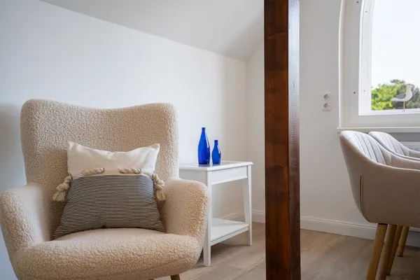 Wohnzimmer  (KUR18) Ferienwohnung Baltic Deck