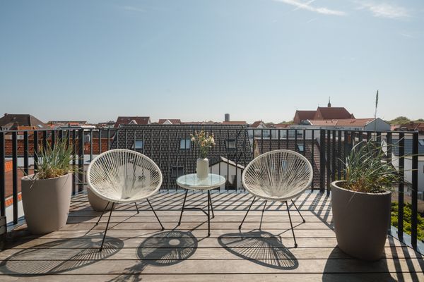  Penthouse NorderNice Norderney-Stadt - Balkon
