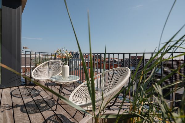  Penthouse NorderNice Norderney-Stadt - Balkon