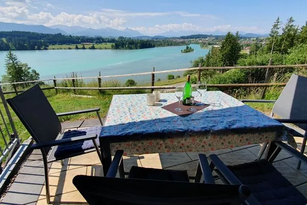 Gartenblick Feriendorf Hochbergle Haus 36