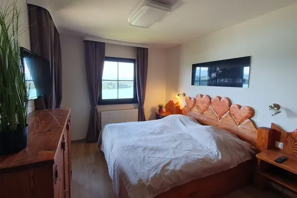 Schlafzimmer Feriendorf Hochbergle Haus 36