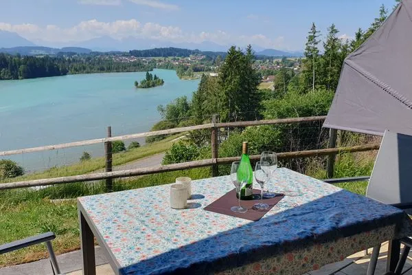 Gartenblick Feriendorf Hochbergle Haus 36