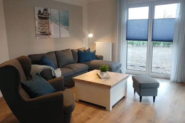 Wohnzimmer  Ferienhaus Landgang