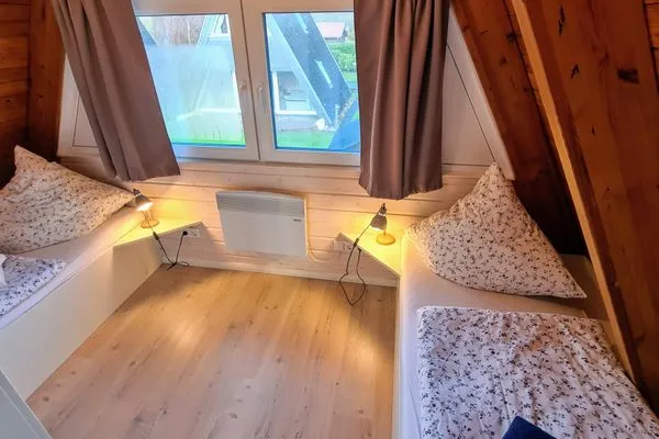 Schlafzimmer  Ferienhaus Traumstrand