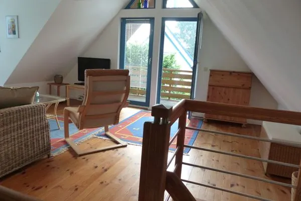 Wohnzimmer  Ferienhaus Vorm Wind