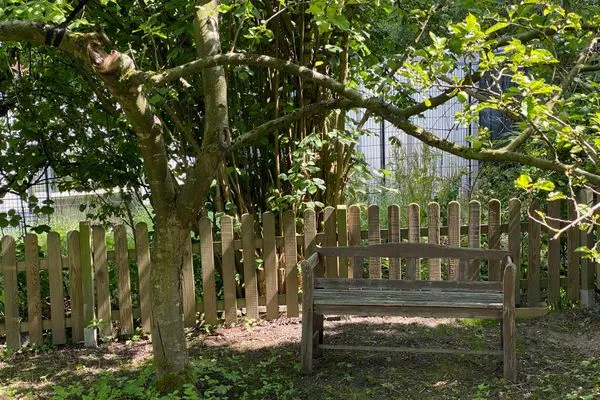 Garten  Ferienhaus Great Granny`s Cottage