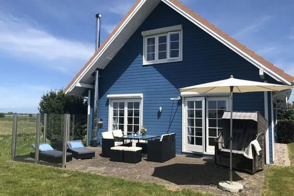   Ferienhaus Traum in Blau