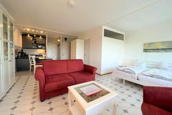 Wohnzimmer Panoramic Sonnenbalkon bis zum Abendrot