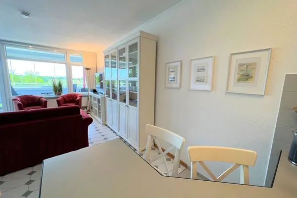 Wohnzimmer Panoramic Sonnenbalkon bis zum Abendrot