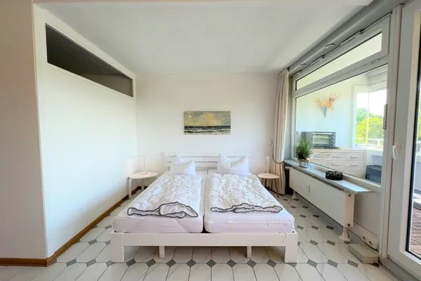 Wohnzimmer Panoramic Sonnenbalkon bis zum Abendrot