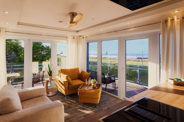 Panorama Schönberger-Strand Appartement 21 Schönberger-Strand - Wohnzimmer