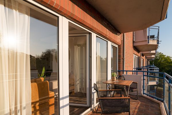 Panorama Schönberger-Strand Appartement 21 Schönberger-Strand - Balkon