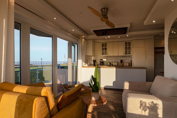 Panorama Schönberger-Strand Appartement 21 Schönberger-Strand - Wohnzimmer