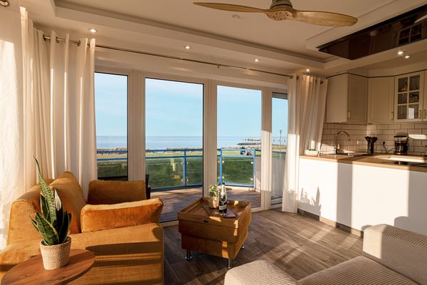 Panorama Schönberger-Strand Appartement 21 Schönberger-Strand - Wohnzimmer